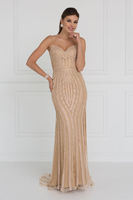 Beaded Formal Gown GL1543