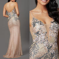Beaded Prom Gown GL292