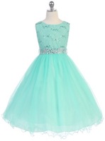 Lace Pageant Dress J367