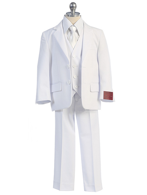 Infant & Boys White Suit, CS1