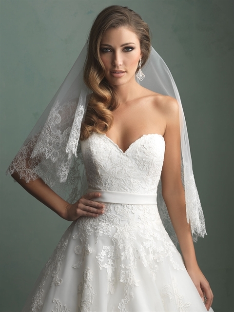Allure Bridal Veil, V9022