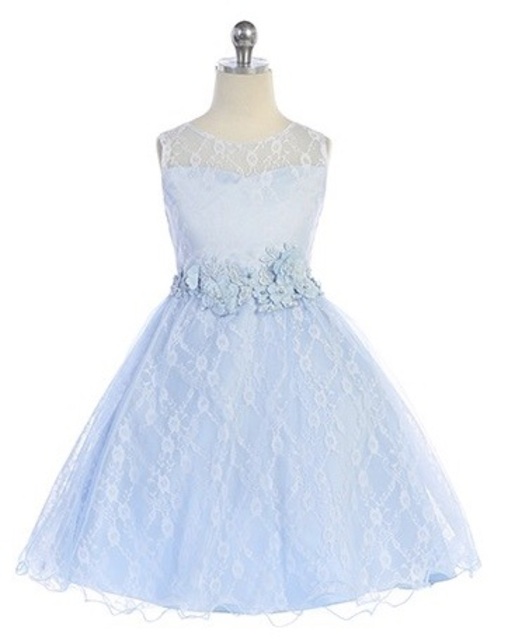 Lace Flowergirl Dress J3915