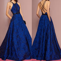 Printed Ball Gown G267