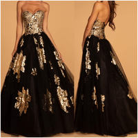 Beaded Ball Gown GL2111