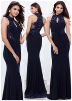 Lace Illusion Gown N8278