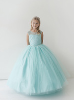 Beaded Girls Pageant Dress T701