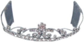 Children Tiara, T1315,  Variety of Rhinestone Colors Available