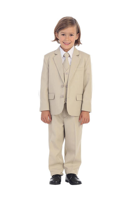 Khaki Infant & Boys Suit, T608